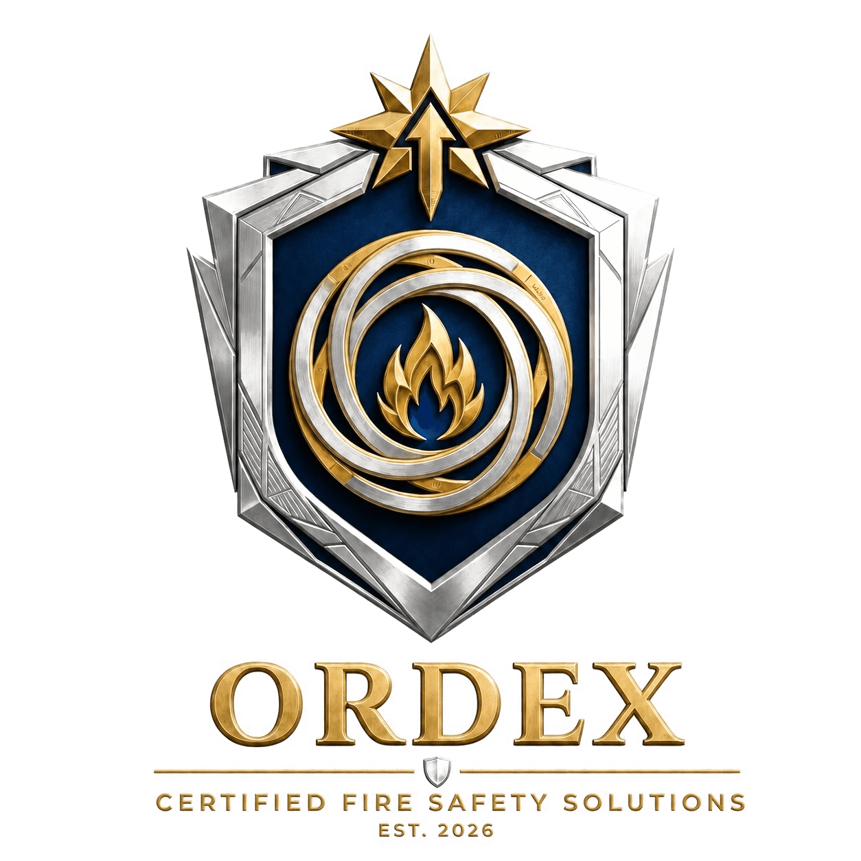 ORDEX GEORGIA certified fire safety crest